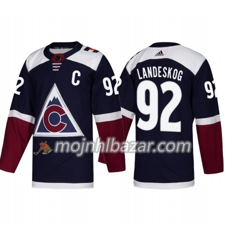 Dresovi Colorado Avalanche Gabriel Landeskog 92 Adidas 2018-2019 Alternate Authentic - Muške Dresovi Colorado Avalanche Gabriel Landeskog 92 Adidas 2018-2019 Alternate Authentic - Muške